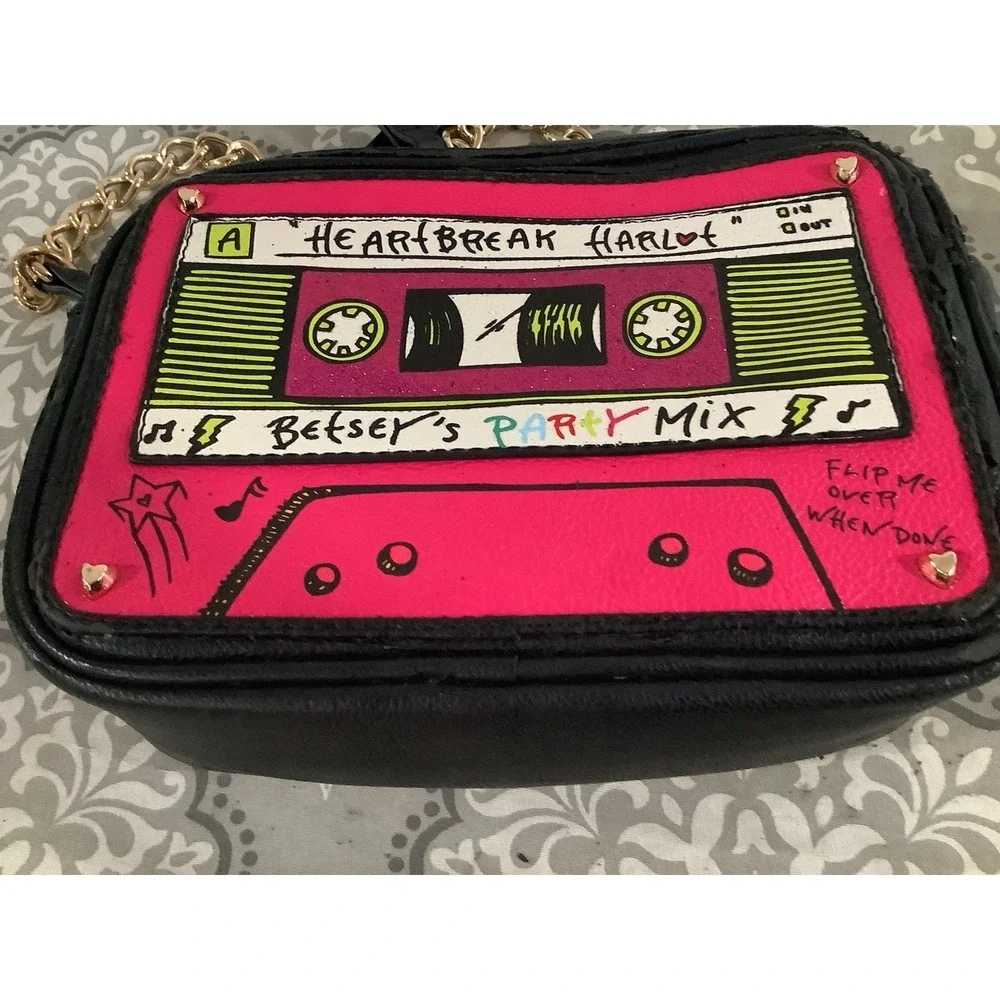Betsey Johnson Cassette Tape 